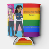 DreamsIntoRealityComics Just the 2 Us Cover Art Dosenkühler (Vorderseite)