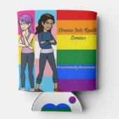 DreamsIntoRealityComics Just the 2 Us Cover Art Dosenkühler (Rückseite)