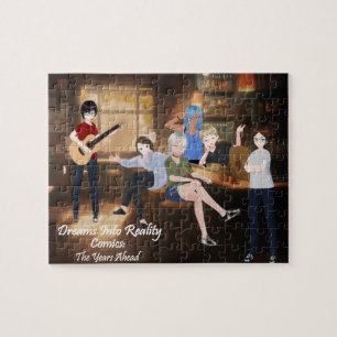 DreamsIntoRealityComics The Bar Cover Art Puzzle