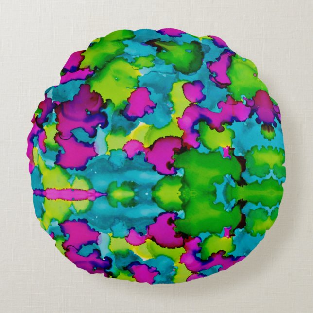 Dreamspill Rundes Kissen (Vorderseite)