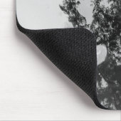 Dreamtech_Inc.: Minimalistisches Schwarz-Weiß-Mous Mousepad (Ecke)