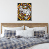 Dreamtime Leinwanddruck (Insitu (Schlafzimmer))