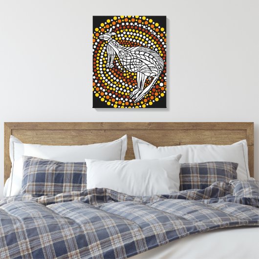 Dreamtime Leinwanddruck (Insitu (Schlafzimmer))