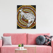 Dreamtime Leinwanddruck (Insitu (Wohnzimmer))