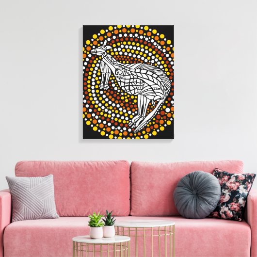 Dreamtime Leinwanddruck (Insitu (Wohnzimmer))