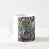DreamVision Spirit Animal Luna Moth Kaffeetasse (Vorderseite Links)