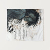 Dreamwalker Horse by Bihrle Wandteppich (Vorderseite (Horizontal))