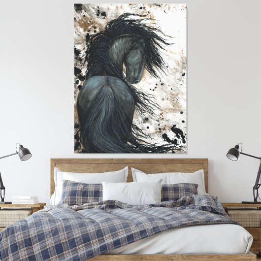 DreamWalker Horse Leinwand Kunst, Dichtung und Mus (Insitu (Schlafzimmer))