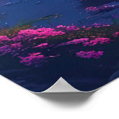 Dreamwave-Pagode am Meer Poster (Ecke)