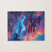 Dreamwave-Pagode am Meer Puzzle (Horizontal)