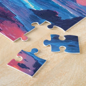 Dreamwave-Pagode am Meer Puzzle (Seite)