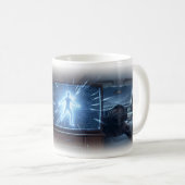 Dreamwave-Signale und Wonder Poster Kaffeetasse (VorderseiteRechts)
