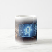 Dreamwave-Signale und Wonder Poster Kaffeetasse (Mittel)