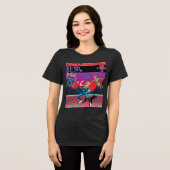 DREAMWAVE-Wahnsinn Tri-Blend Shirt (Vorderseite voll)