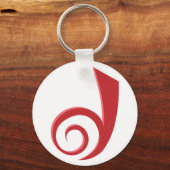 Dreamwidth 'D' Schlüsselanhänger (Vorderseite)