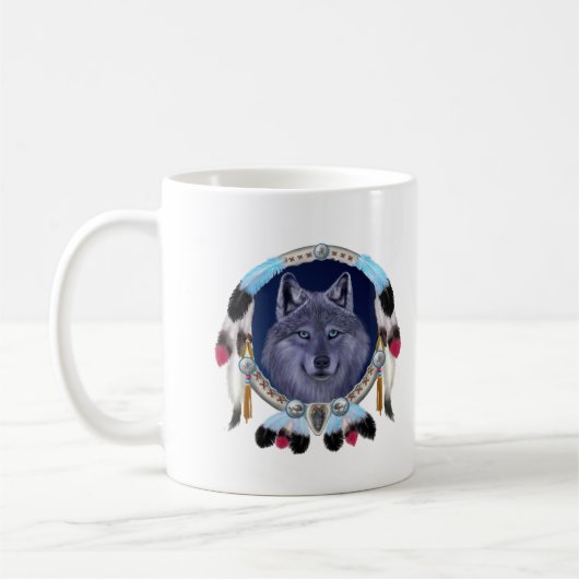 DREAMWOLF KAFFEETASSE (Links)