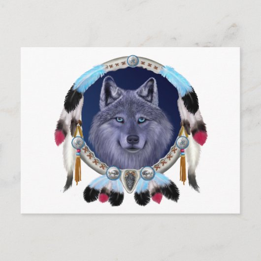 DREAMWOLF POSTKARTE (Vorderseite)
