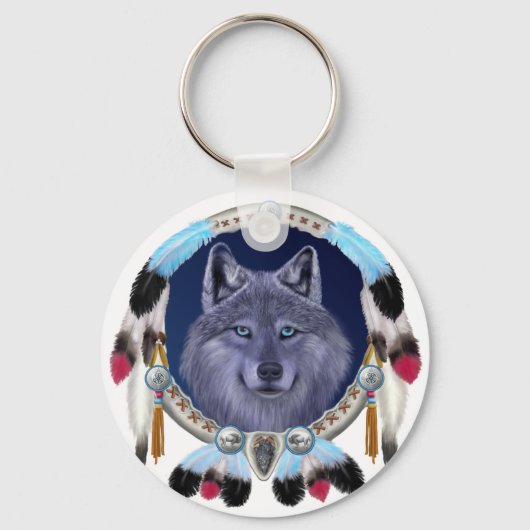 DREAMWOLF SCHLÜSSELANHÄNGER (Vorderseite)