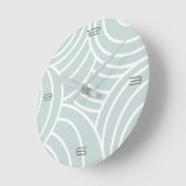 Dreamwolken Blau und Weiß Akrylwand Uhr (Winkel)