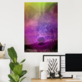 Dreamwolves Shaman Protrait Poster (Heimbüro)
