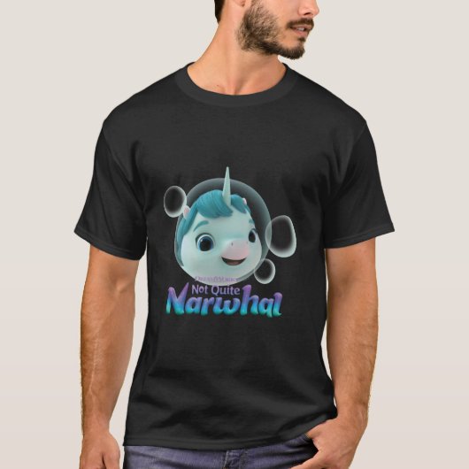 Dreamworks Not Quite Narwhal Kelp T-Shirt (Vorderseite)