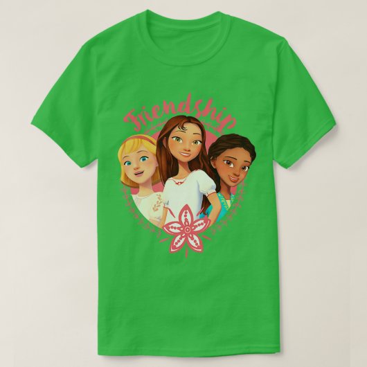 DreamWorks Spirit Riding Freie Freundschaft T-Shirt (Design vorne)