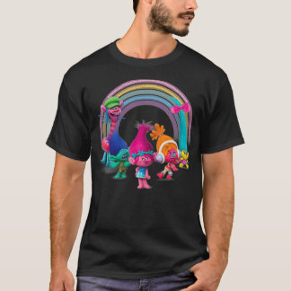 DreamWorks Trollenbogen Rainbow-Party T-Shirt