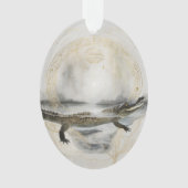 Dreamwoven Guardian Alligator Ornament (Vorderseite)