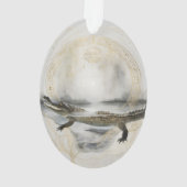 Dreamwoven Guardian Alligator Ornament (Rückseite)