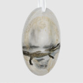 Dreamwoven Guardian Alligator Ornament (Vorderseite)