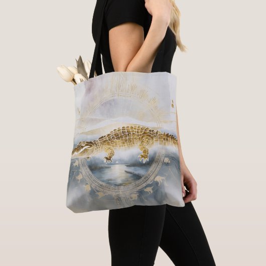 Dreamwoven Guardian Alligator Tote Tasche (Von Nahem)