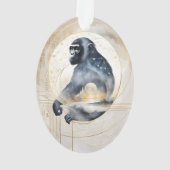 Dreamwoven Guardian Chimpanzee Ornament (Rückseite)