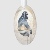 Dreamwoven Guardian Chimpanzee Ornament (Vorderseite)