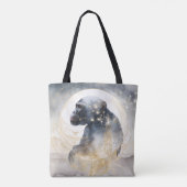 Dreamwoven Guardian Chimpanzee Tote Tasche (Rückseite)