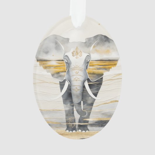 Dreamwoven Guardian Elephant Ornament (Rückseite)