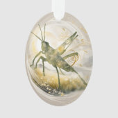 Dreamwoven Guardian Grasshopper Ornament (Vorderseite)