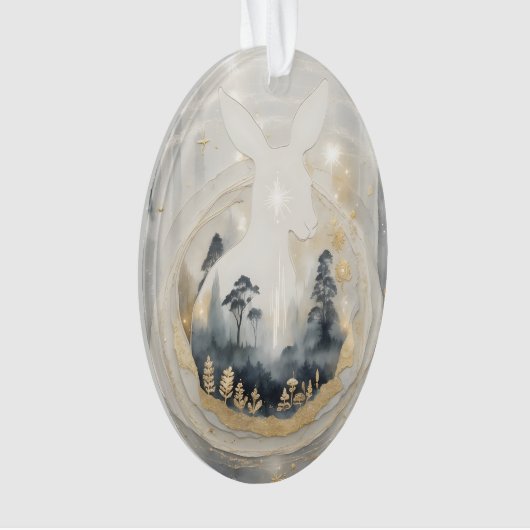 Dreamwoven Guardian Kangaroo (Marlu)  Ornament (Vorderseite)