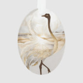 Dreamwoven Guardian Ostrich Ornament – Feather of  (Rückseite)