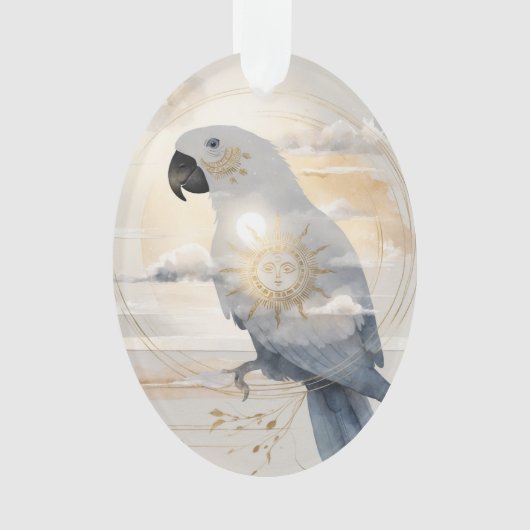 Dreamwoven Guardian Parrot Ornament (Vorderseite)