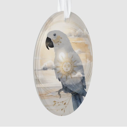 Dreamwoven Guardian Parrot Ornament (Vorderseite)