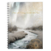 Dreamwoven Guardians Journal – Sacred River Light Notizblock (Vorderseite)