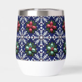 Dreamy 3D Seamless Holiday Pattern High Resolution (Rückseite)