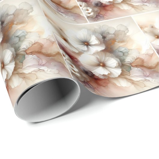 Dreamy Abstrakt Cosmos Collection Geschenkpapier (Rolleneckpunkt)