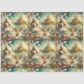 Dreamy Alice In Wonderland Castle Decoupage Seidenpapier (Vorderseite)