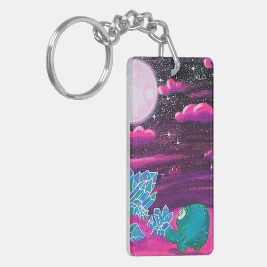 Dreamy Alien Schlüsselanhänger (Vorderseite links)