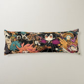 Dreamy Anime Inspiriert Kissen & Betten (Rückseite)