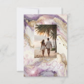 Dreamy Aquarella Wedding Danke, Ihre Karten (Vorderseite)