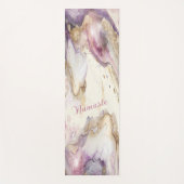 Dreamy Aquarella Yoga Mat Yogamatte (Vorderseite)