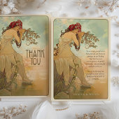 Dreamy Art Nouveau Danky Card Einladung