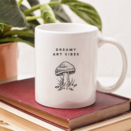 Dreamy Art Vibes | Ästhetisch Kreativ Kaffeetasse